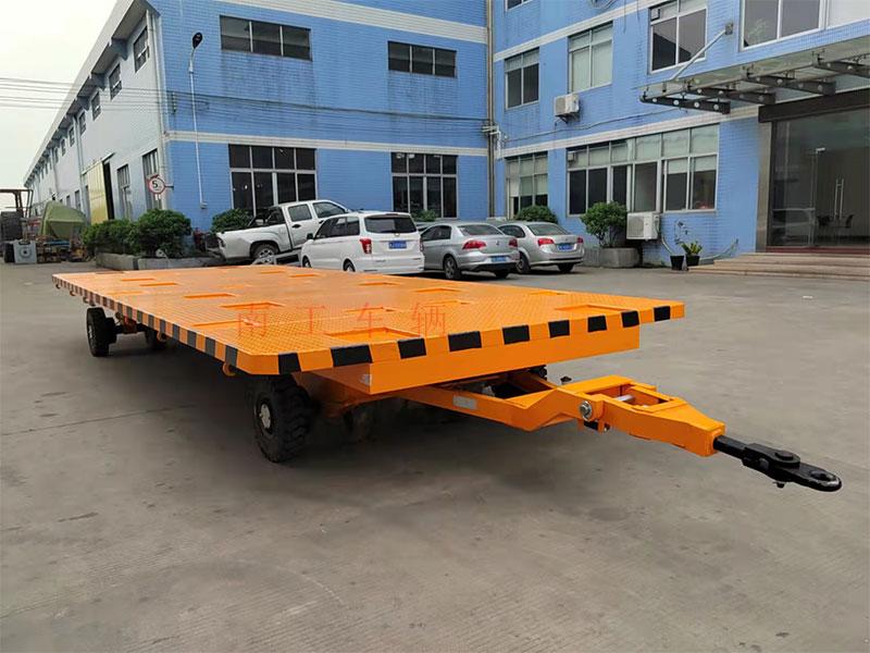 8.2T medium flat trailer full trailer