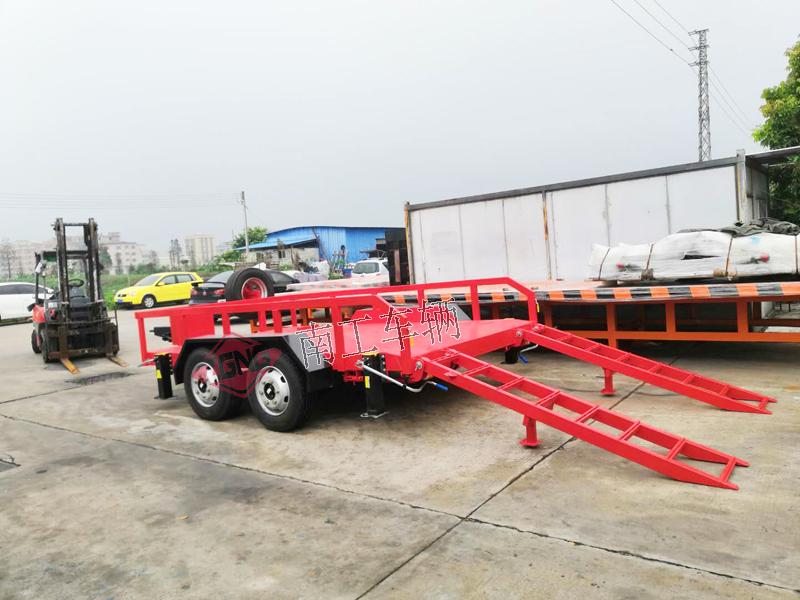 7 ton ATV medium flat trailer track type